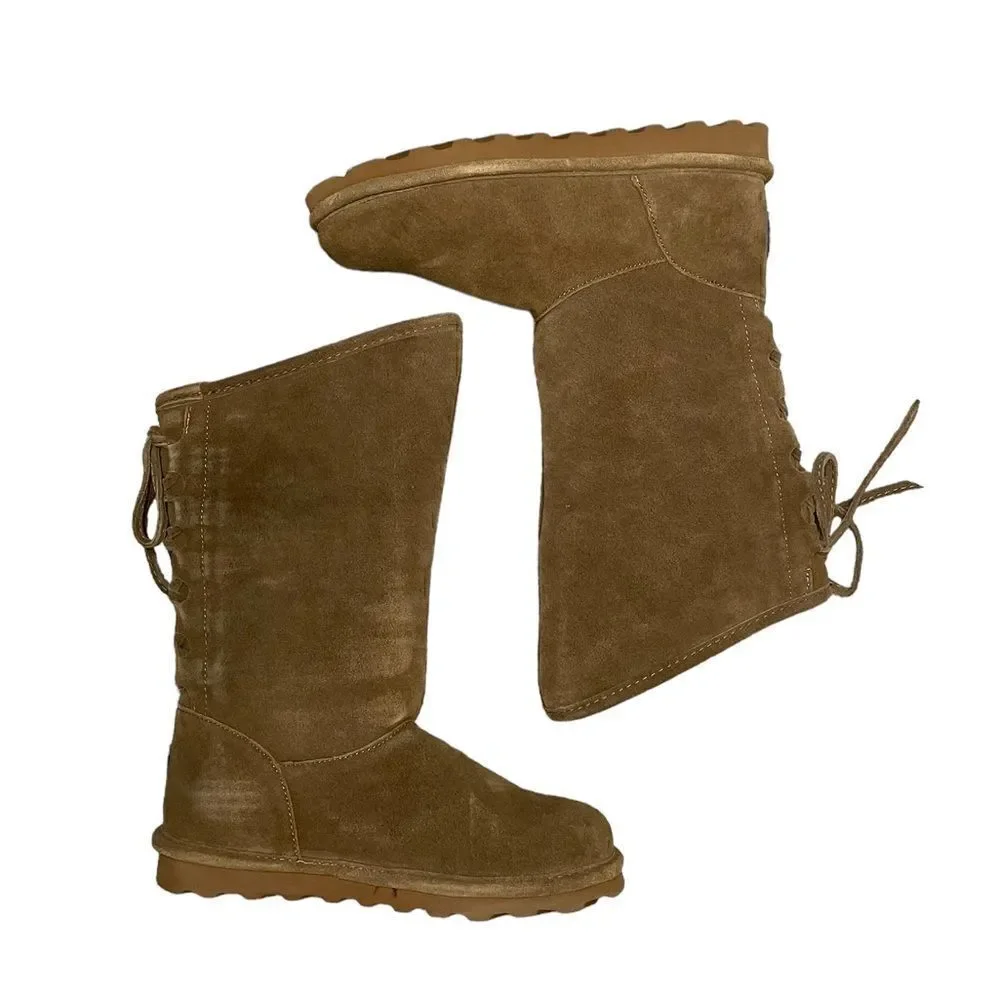 BearPaw Phylly Hickory Tall Suede Boots